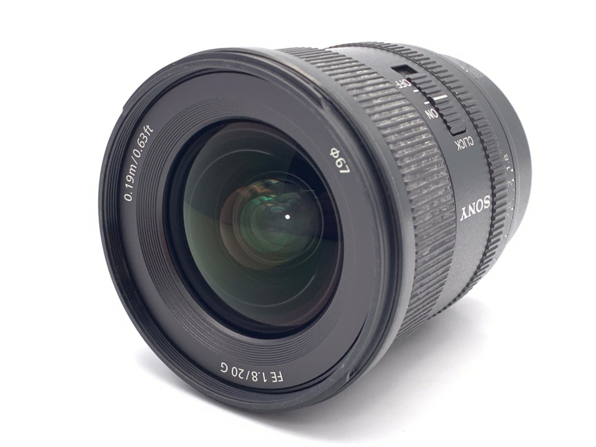 中古：B(並品)】ソニー FE 20mm F1.8 G [SEL20F18G] | 2448000072548