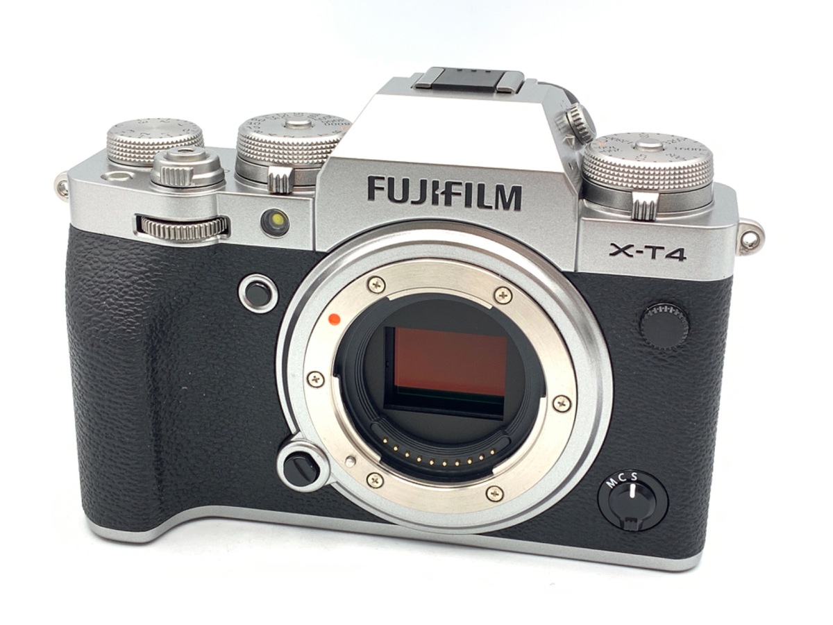 【修理点検済】FUJIFILM (フジフイルム) X-T4 ボディ　シルバー FUJIFILM X-T4 ボディ [シルバー] 中古価格比較 - 価格.com