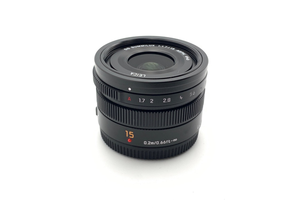 中古：AB(良品)】パナソニック LEICA DG SUMMILUX 15mm/F1.7 ASPH. [H