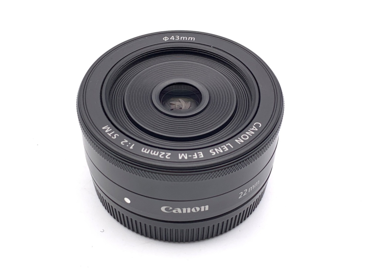 canon EF-M 22mm F2 STM ブラック 中古 EOS キャノン 単焦点レンズ CANON EF-M 22mm F2 STM ブラック 中古