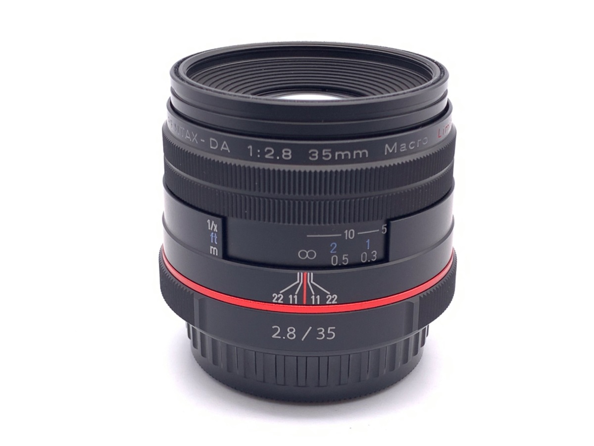 中古】ペンタックス HD PENTAX-DA 35mm F2.8 Macro Limited ブラック