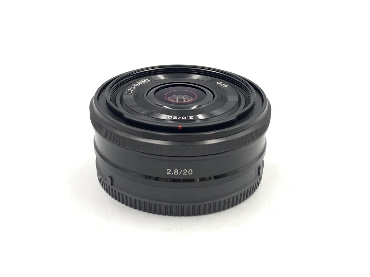 E 20mm F2.8 SEL20F28 中古価格比較 - 価格.com