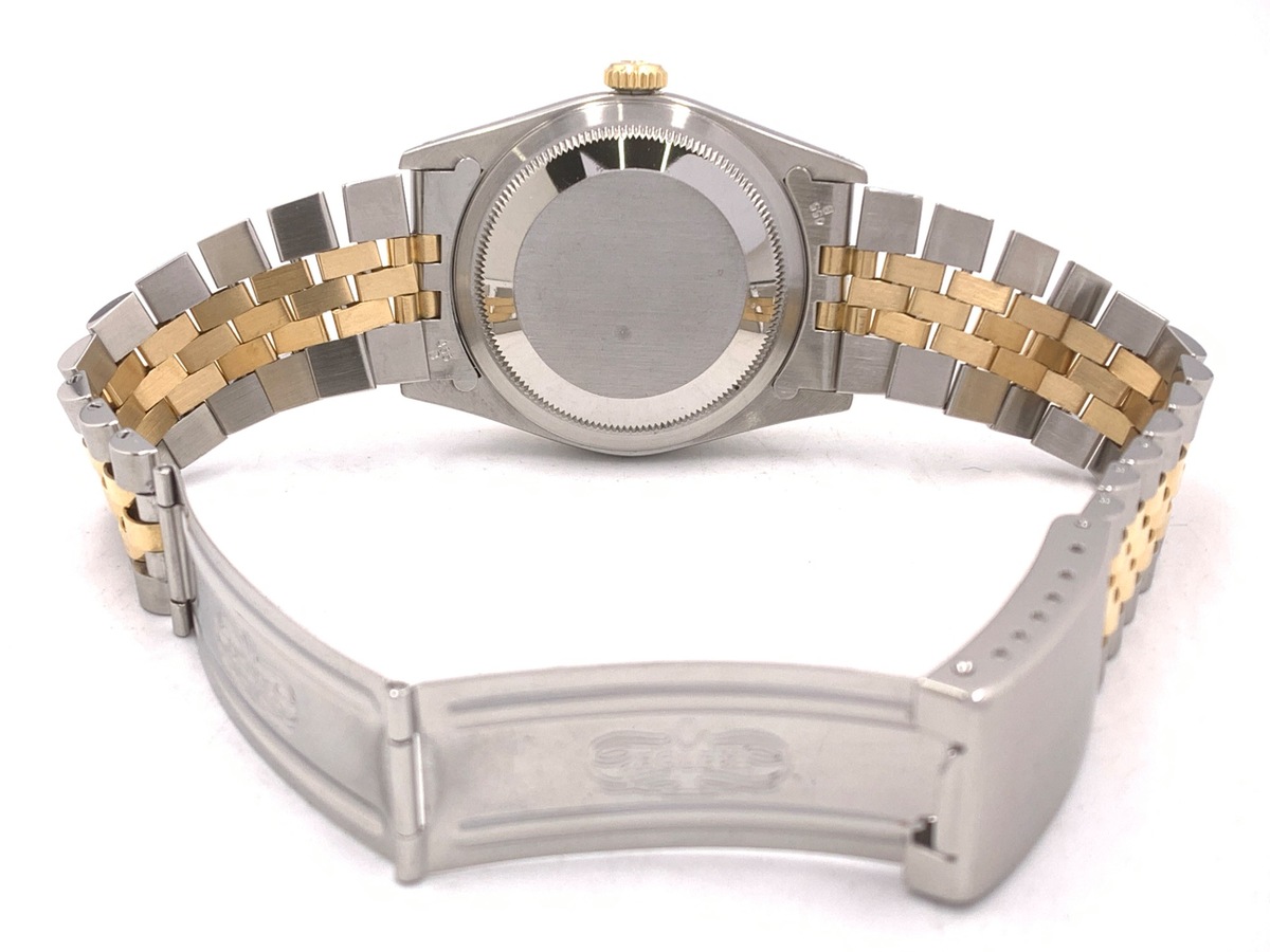 ロレックス(ROLEX) デイトジャスト 36 シャンパン [ゴールド系] 16233 ステンレススティール/イエローゴールド アラビア ジュビリーブレス