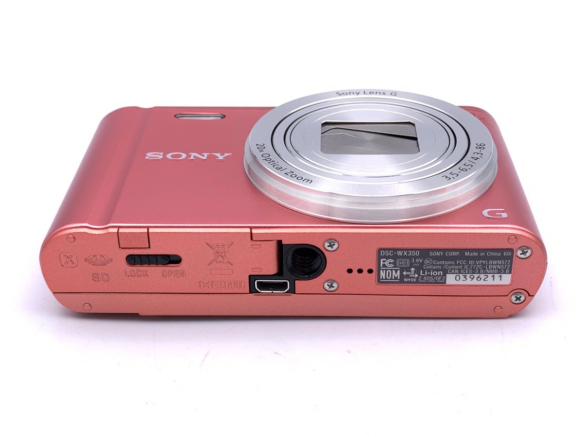 DSC-WX350 ピンク【1820万画素】