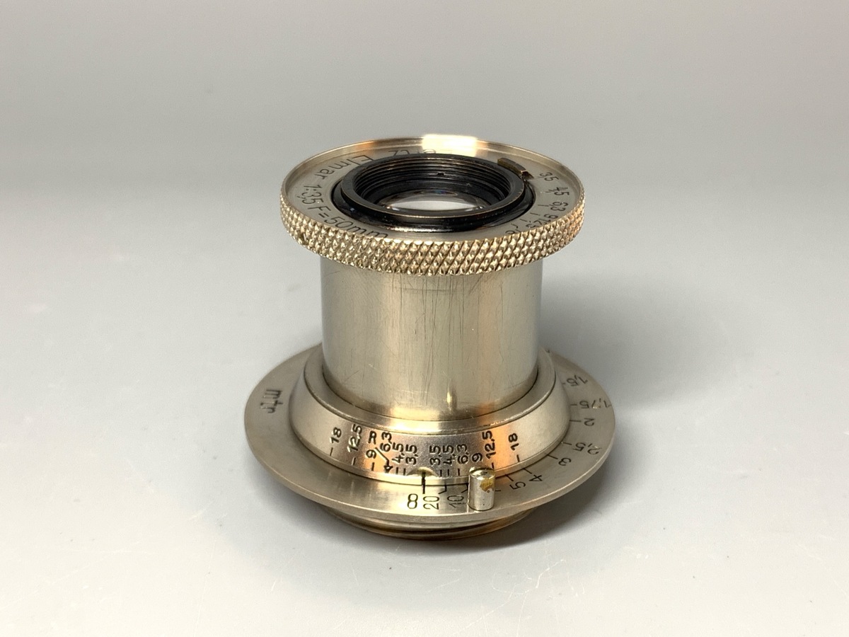 中古：B(並品)】ライカ ニッケルエルマーL 50mm F3.5 沈胴