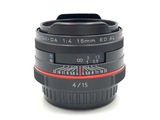 中古】ペンタックス HD PENTAX-DA 15mm F4 ED AL Limited ブラック