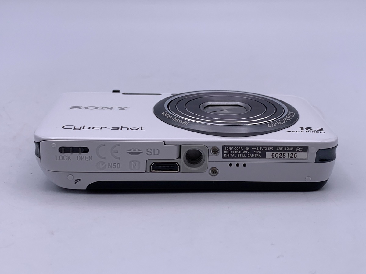 中古：AB(良品)】ソニー Cyber-shot DSC-WX7 ホワイト | 2448010026029