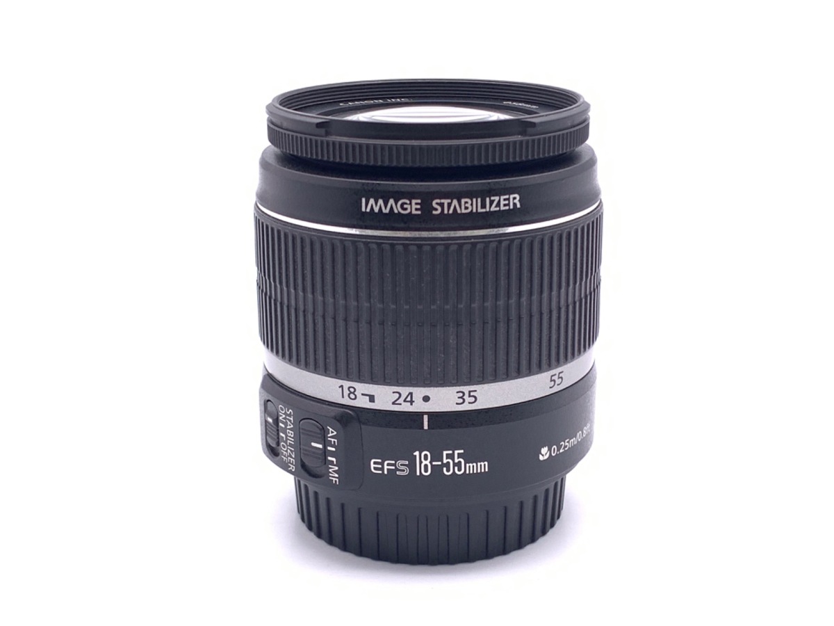 中古：AB(良品)】キヤノン EF-S18-55mm F3.5-5.6 IS | 2448010035793