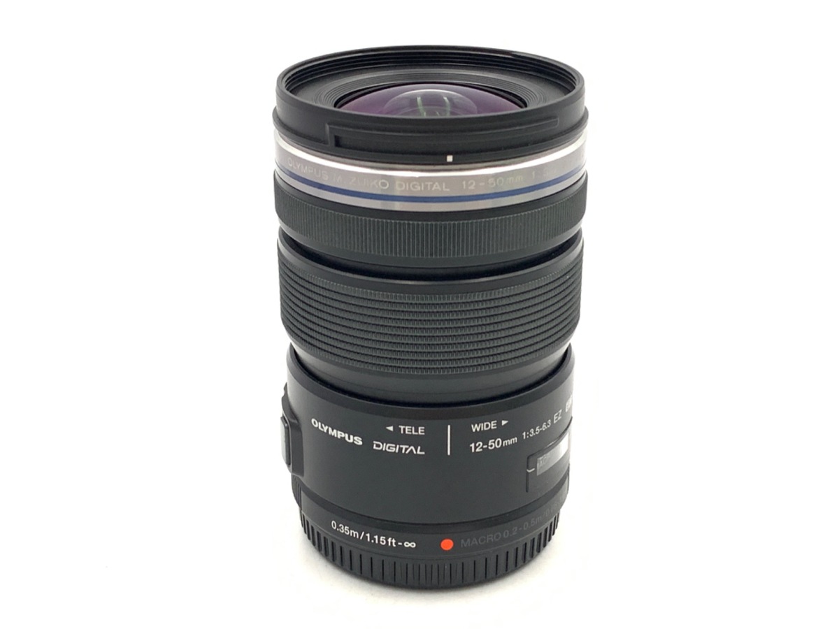 中古】オリンパス M.ZUIKO DIGITAL ED 12-50mm F3.5-6.3 EZ ブラック