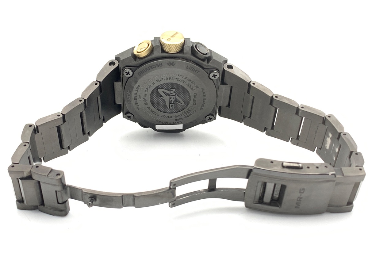 カシオ G-SHOCK MR-G ブラック MRG-B1000BA-1AJR チタン