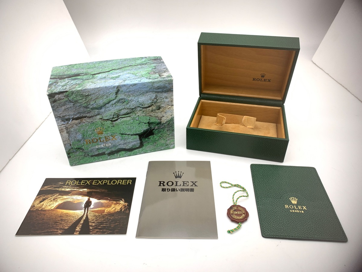 ロレックス(ROLEX) エクスプローラーII ブラック 16570 ステンレススティール