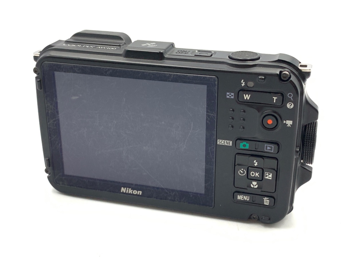 □Nikonニコン COOLPIX AW100 デジカメ オレンジ UR-E23 □Nikonニコン