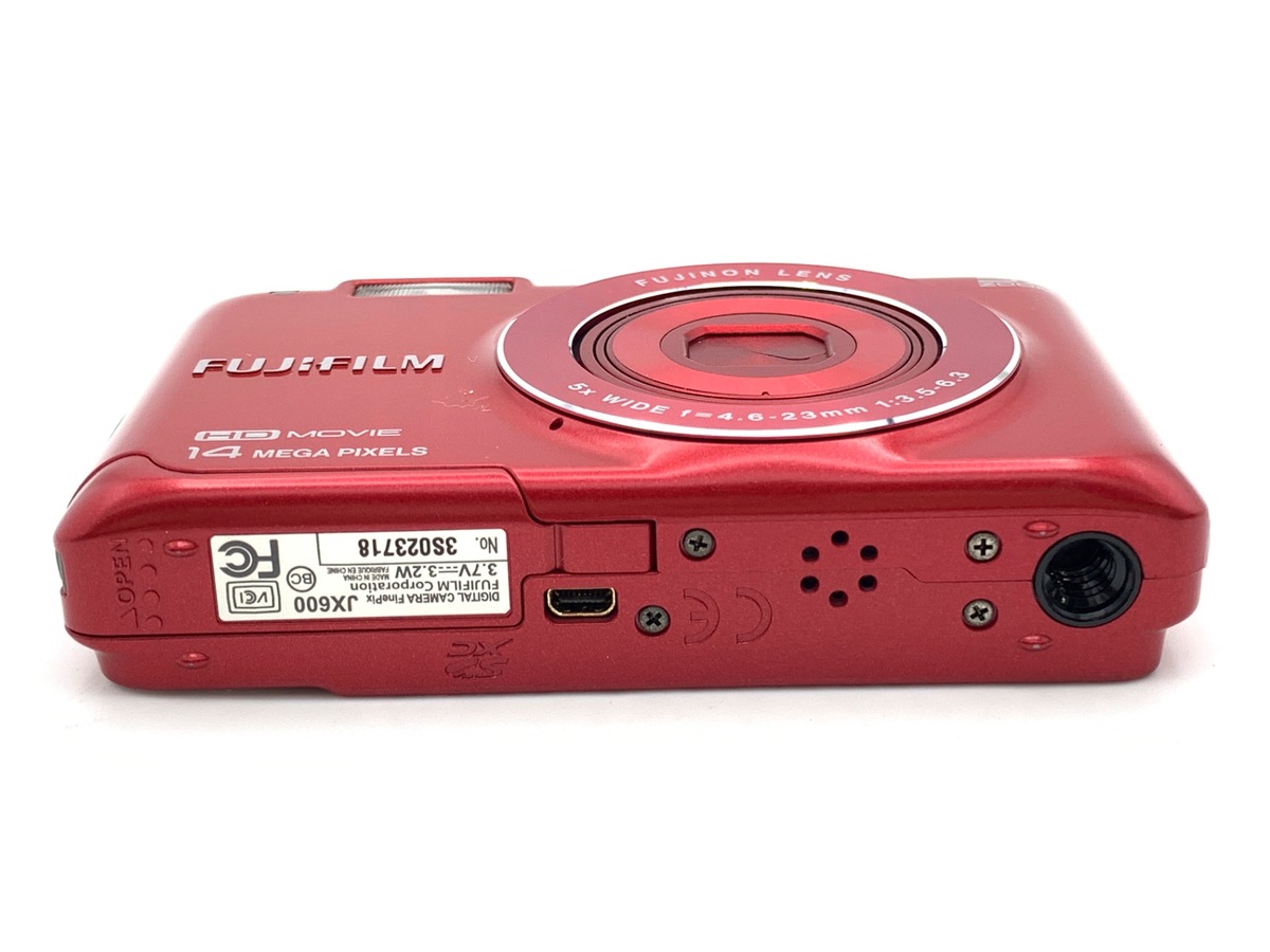 中古：AB(良品)】フジフイルム FinePix JX600 レッド | 2448020064363