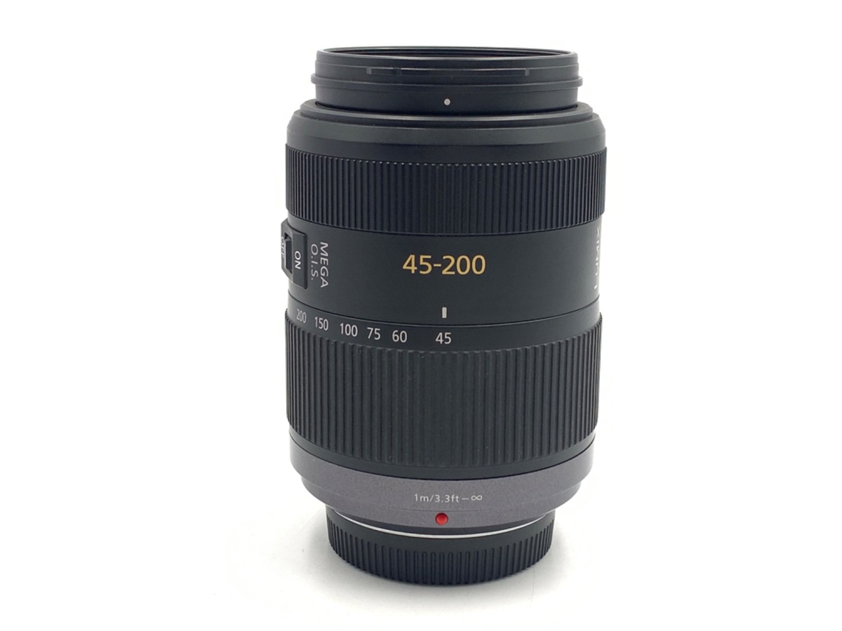 中古】LUMIX G VARIO 45-200/4.0-5.6 MEGA O.I.S. (H-FS045200) 在庫