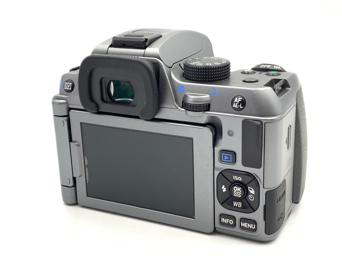 中古：C(やや難あり)】ペンタックス K-70 ボディ シルキーシルバー