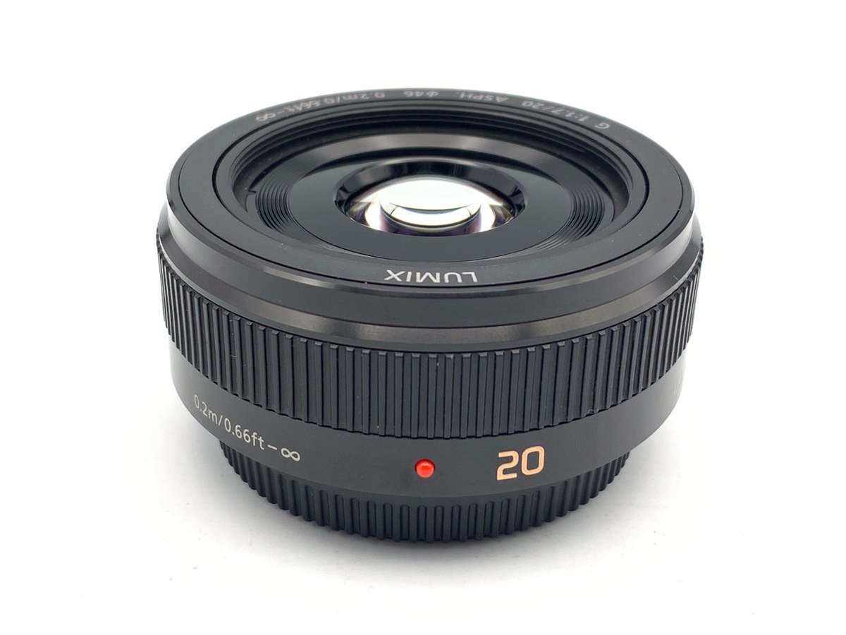 中古】パナソニック LUMIX G 20mm F1.7 II ASPH. [H-H020A] ブラック