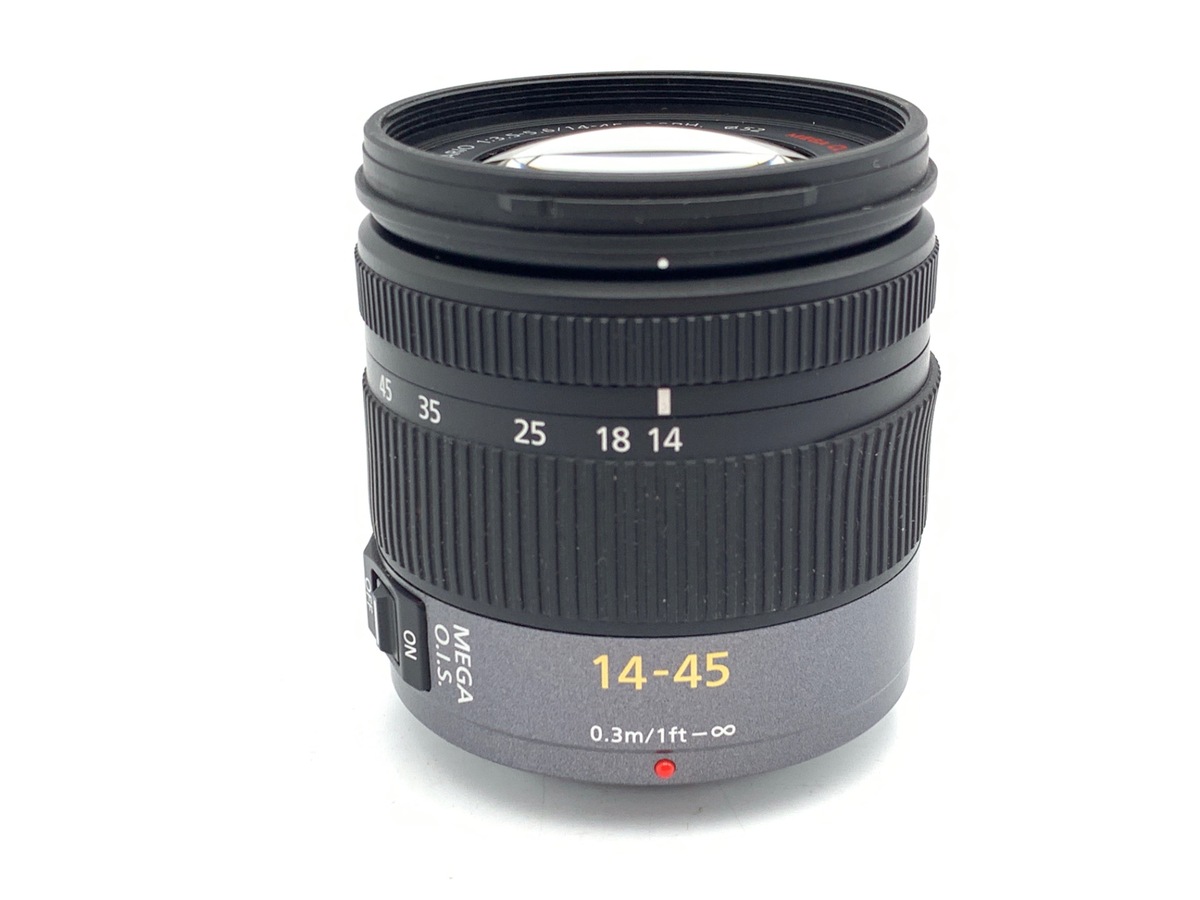 LUMIX G VARIO 14-45mm/F3.5-5.6 ASPH./MEGA O.I.S. H-FS014045 中古