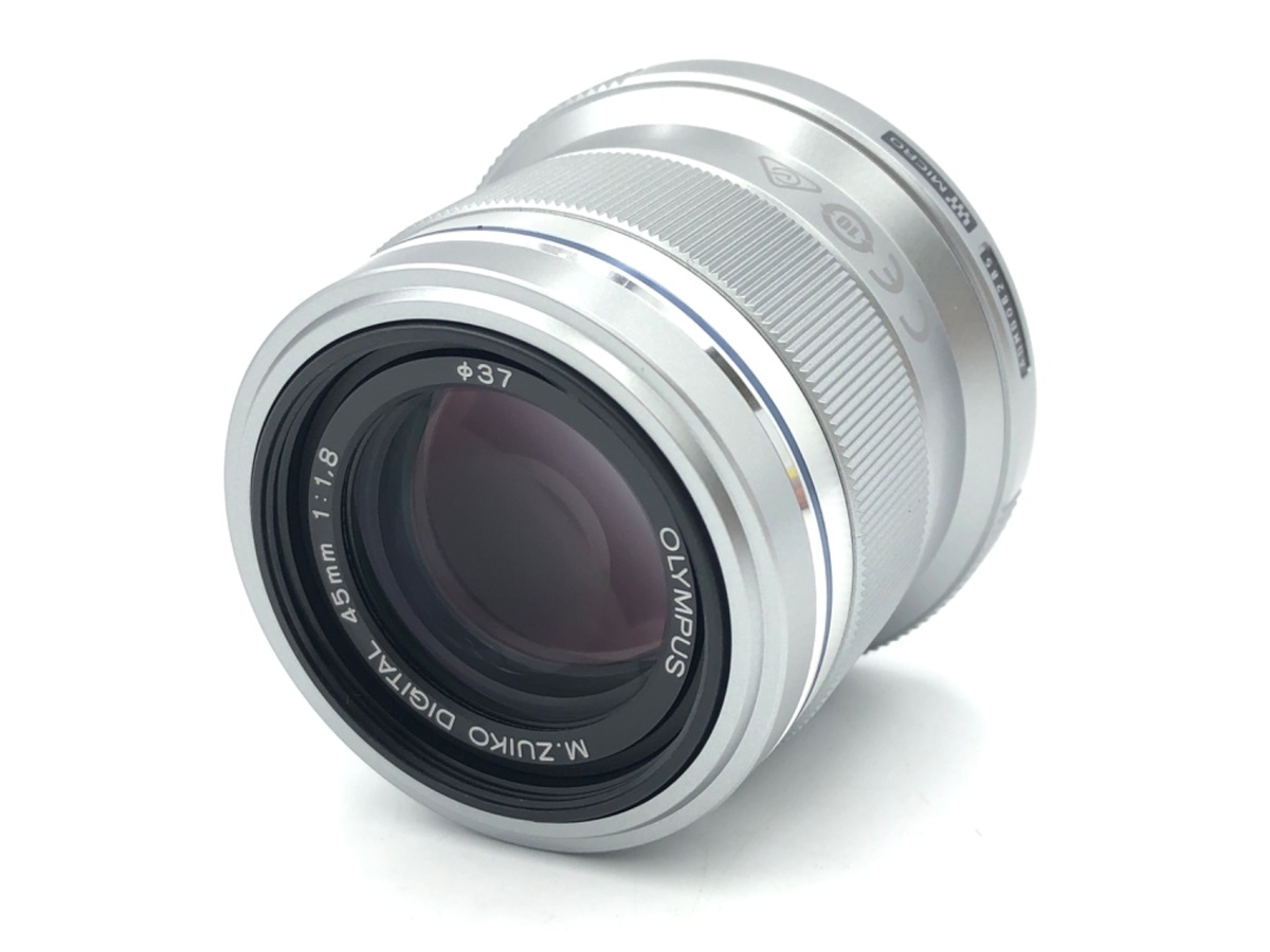 中古】オリンパス M.ZUIKO DIGITAL 45mm F1.8 シルバー｜｜カメラの