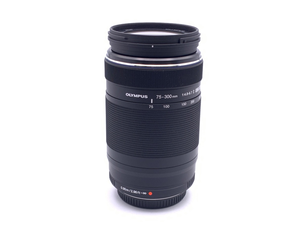 【美品】Olympus M.Zuiko 75-300mm f/4.8-6.7II M.ZUIKO DIGITAL ED 75-300mm F4.8-6.7 II [ブラック] 中古価格比較