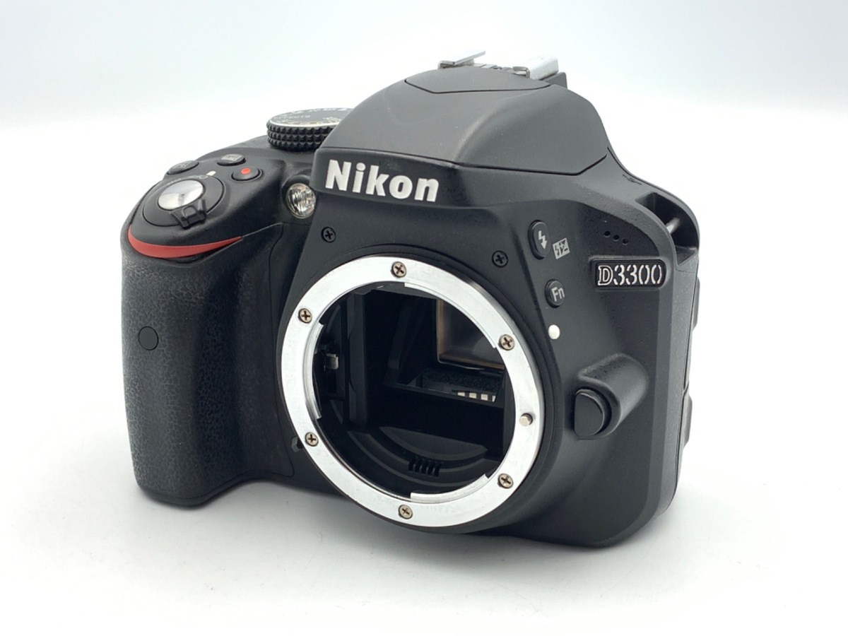 Nikon D3300ボディ＋レンズ３本セット　※ショット数約6,400枚 Amazon | Nikon デジタル一眼レフカメラ D3300 ボディ ブラック