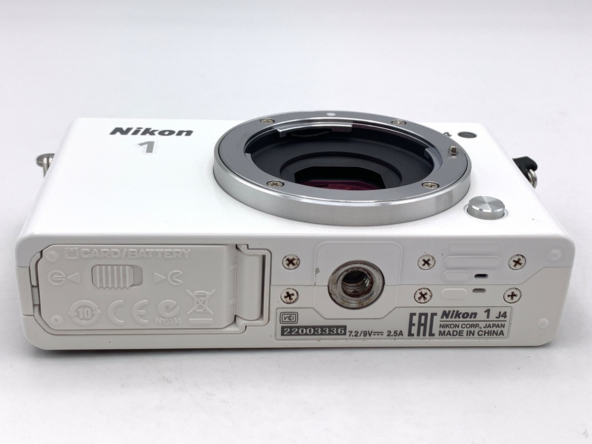 返品保証】Nikon1 J4 標準レンズキットニコン Wi-Fi ホワイト 【公式通販】