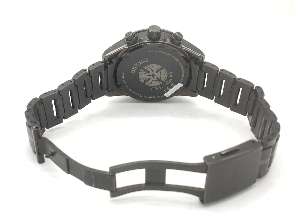 セイコー アストロン ブラック SBXC037/5X53-0AB0 チタン