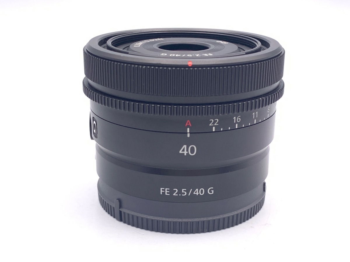 SONY レンズ FE 40 mm F2.5G SEL40F25G FE 40mm F2.5 G SEL40F25G 中古価格比較 - 価格.com