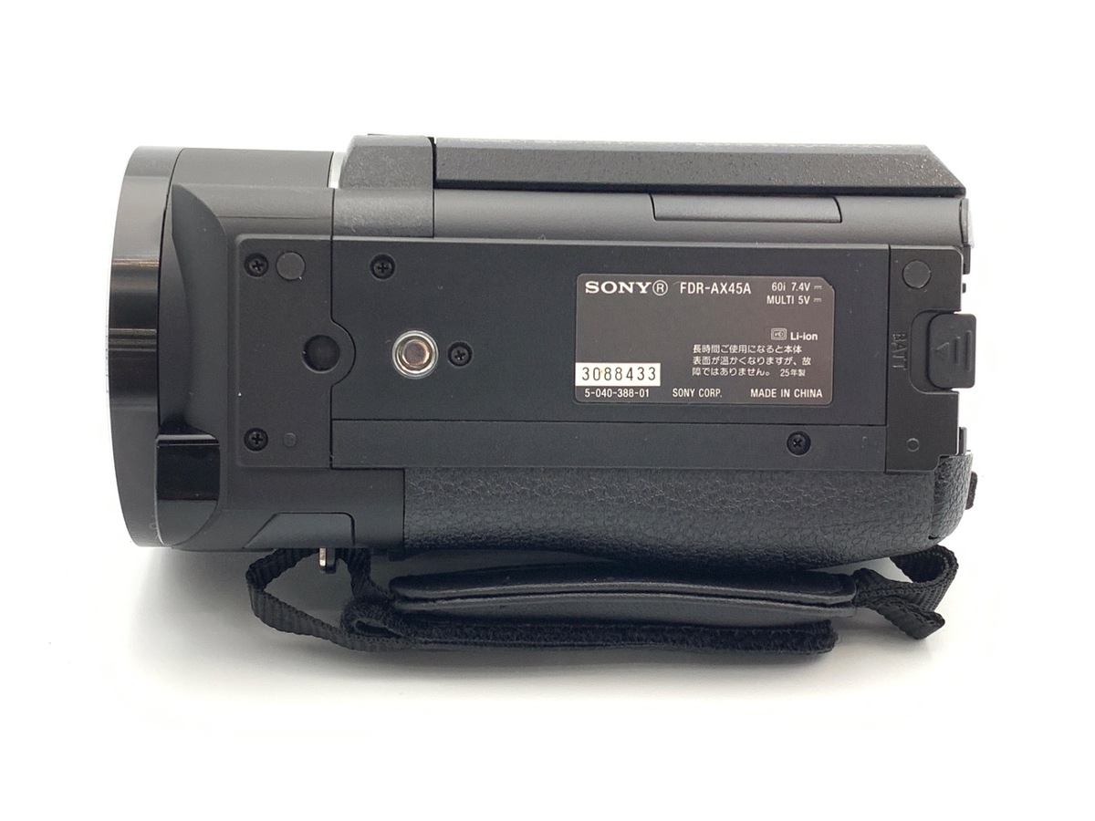 中古】ソニー デジタル4Kビデオカメラレコーダー FDR-AX45A B ブラック