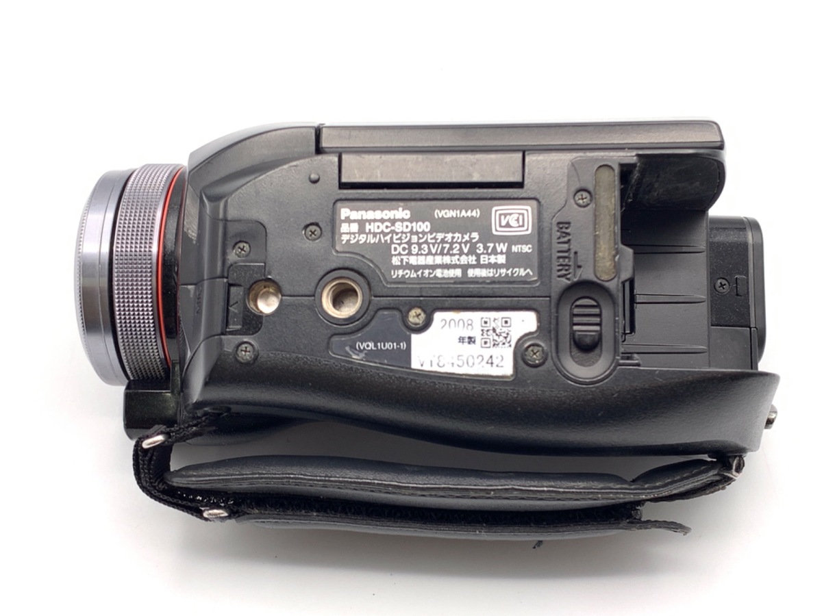 中古：B(並品)】パナソニック HDC-SD100-K SDデジタル