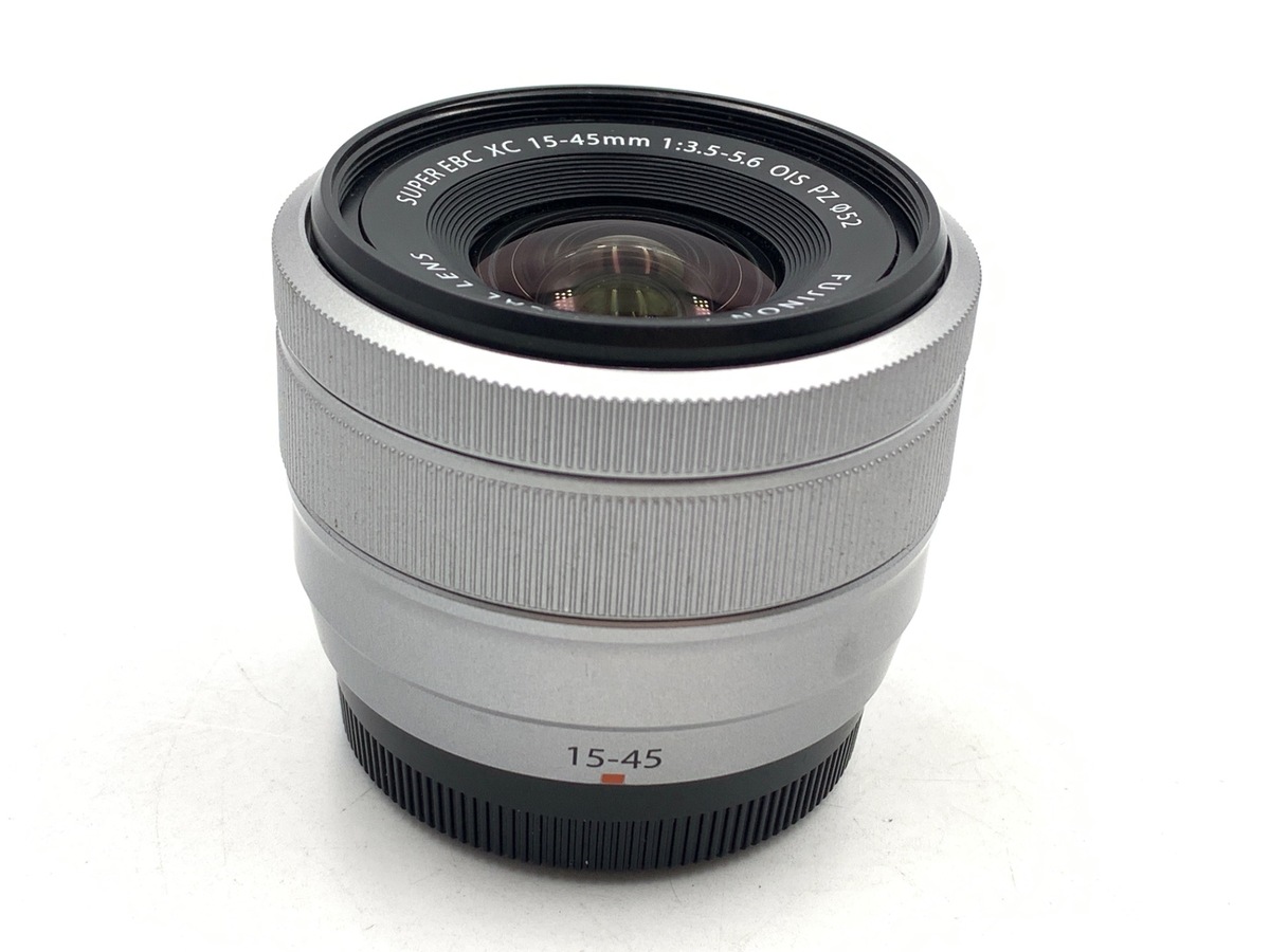 中古：B(並品)】フジフイルム XC15-45mm F3.5-5.6 OIS PZ シルバー 