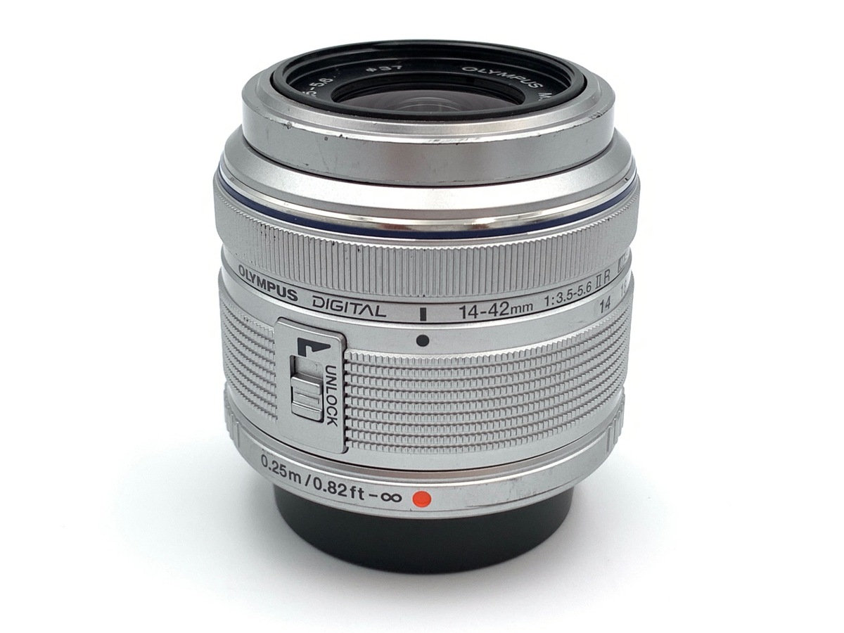 OLYMPUS M.ZUIKO DIGITAL 14-42mm Ⅱ シルバー 中古】オリンパス M.ZUIKO DIGITAL 14-42mm F3.5-5.6 II R シルバー