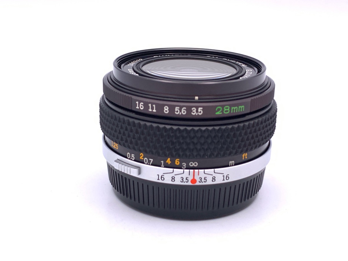 中古】オリンパス G.ズイコー オート-W 28mm F3.5 在庫一覧｜カメラの