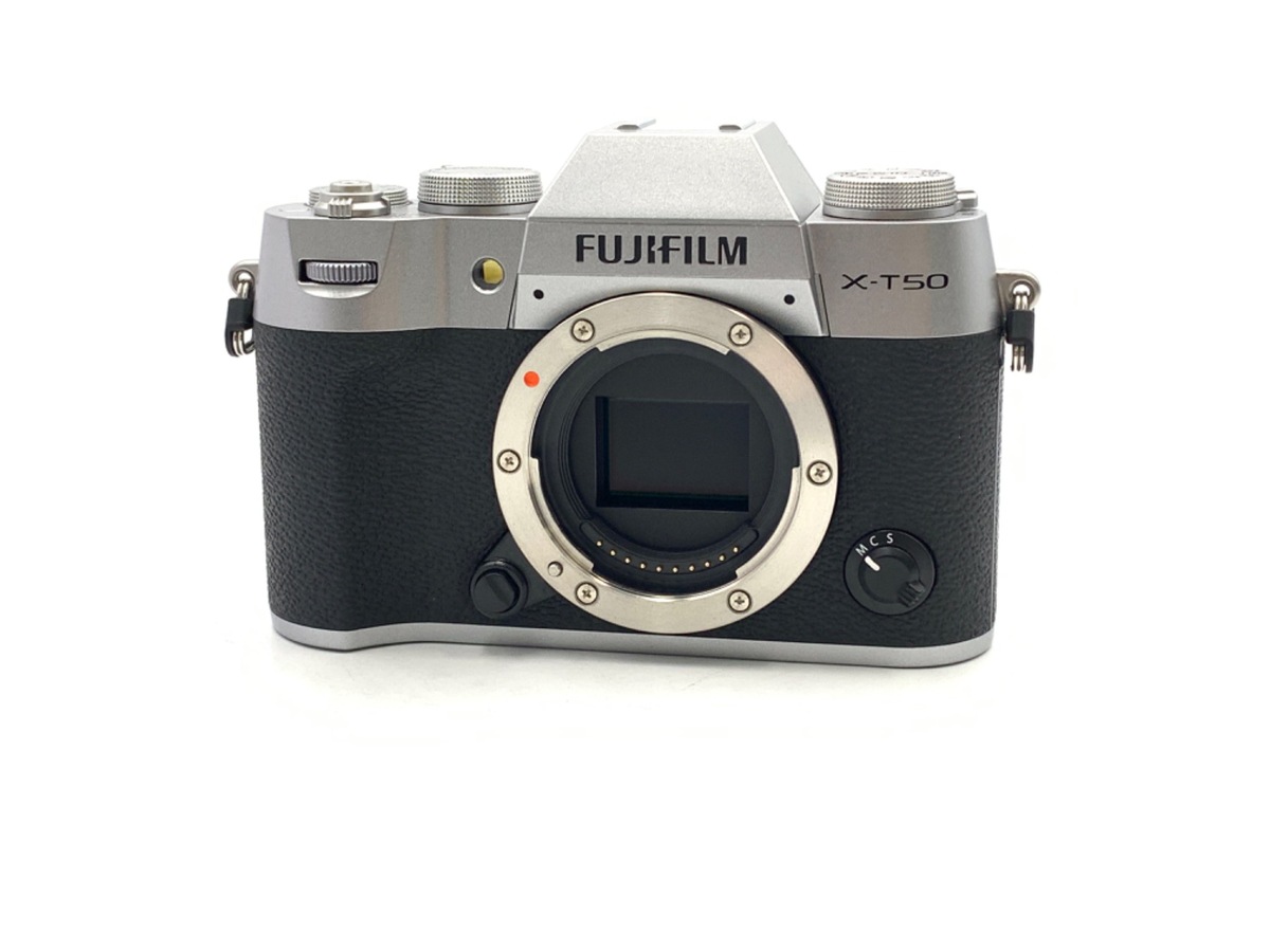 中古：AB(良品)】フジフイルム X-T50 ボディ シルバー | 2448060018043