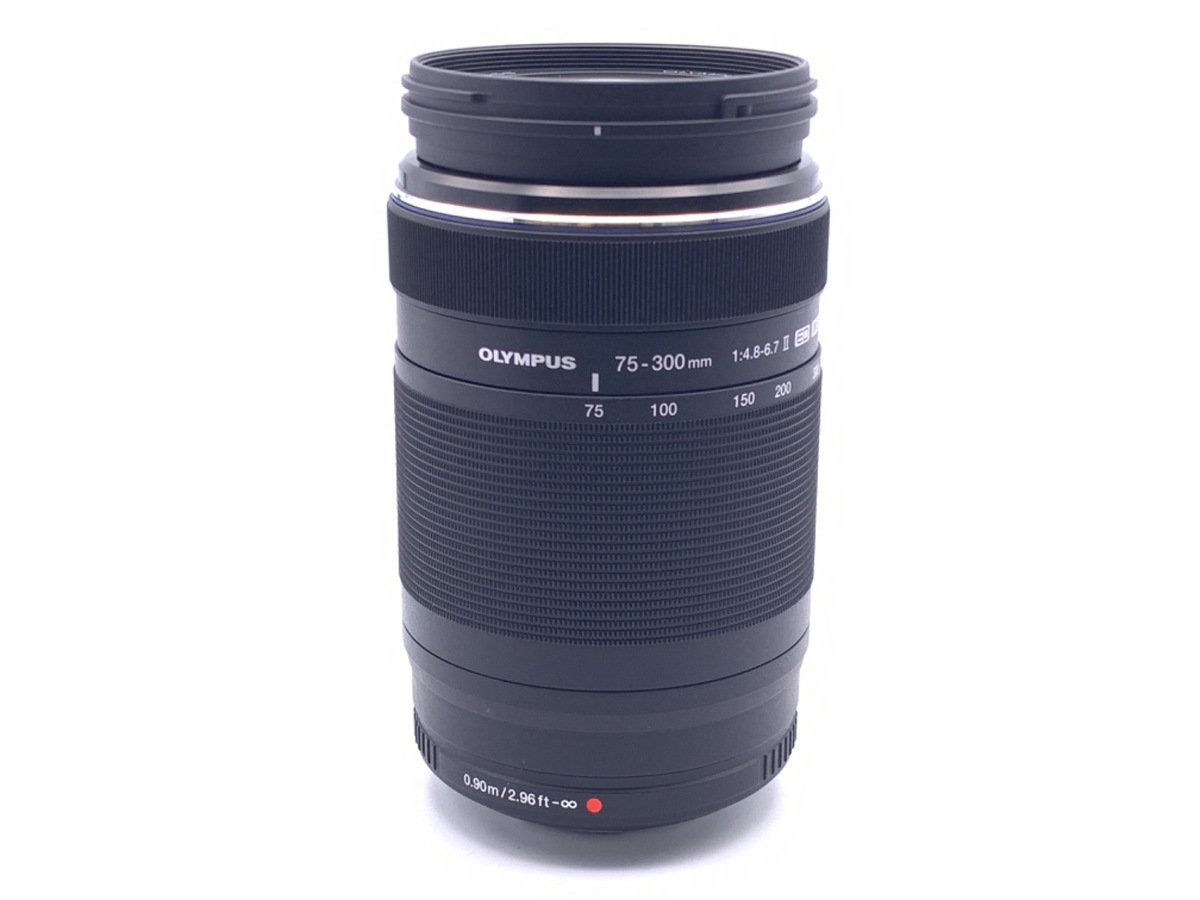 美品！OLYMPUS DIGITAL ED75-300mm F4.8-6.7II M.ZUIKO DIGITAL ED 75-300mm F4.8-6.7 II [ブラック] 中古価格