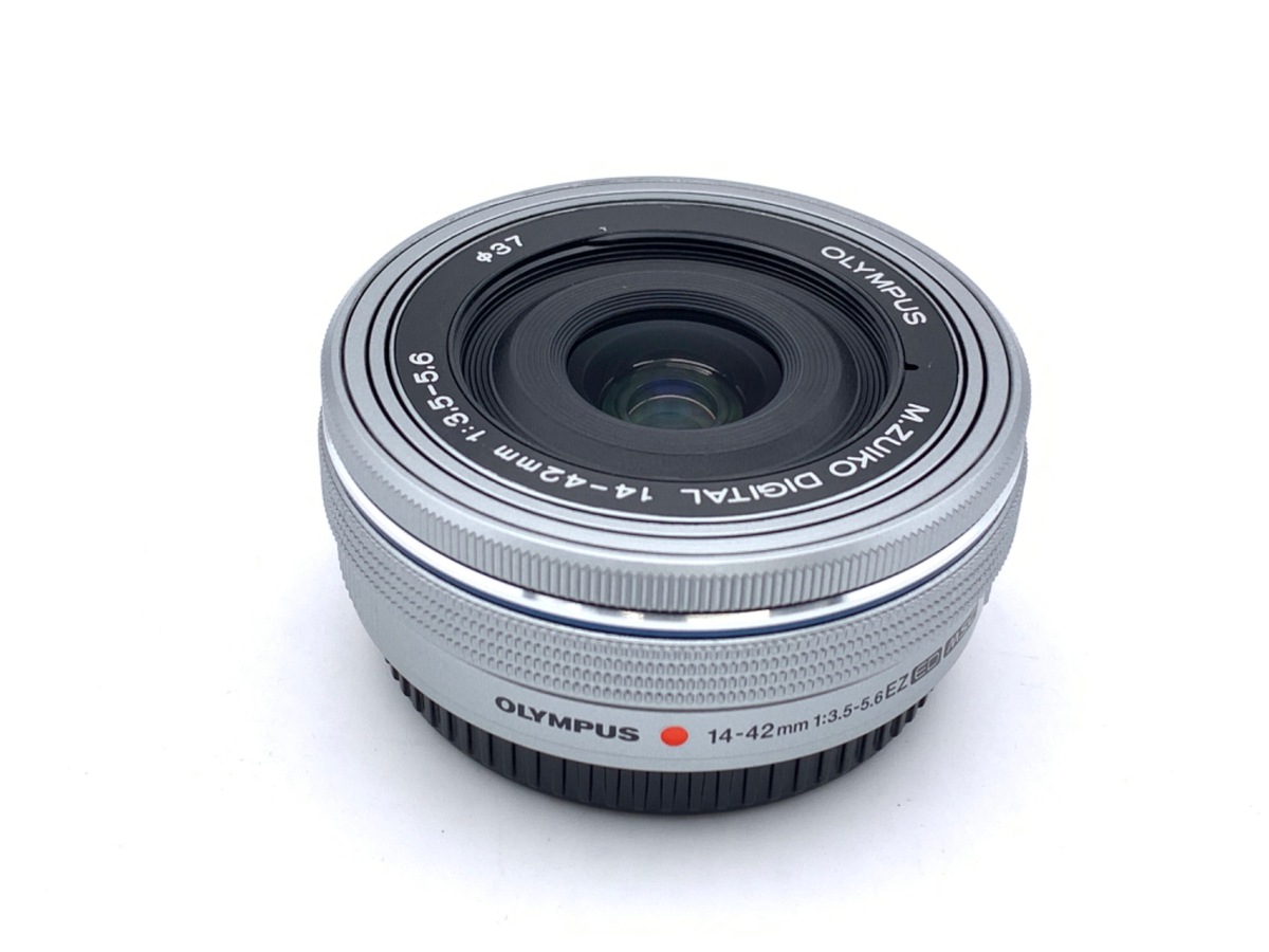 完動品　OLYMPUS M.ZUIKO DIGTAL 14-42mm シルバー Olympus M.Zuiko Digital 14-42mm f/3.5-5.6 II R Lens for MFT