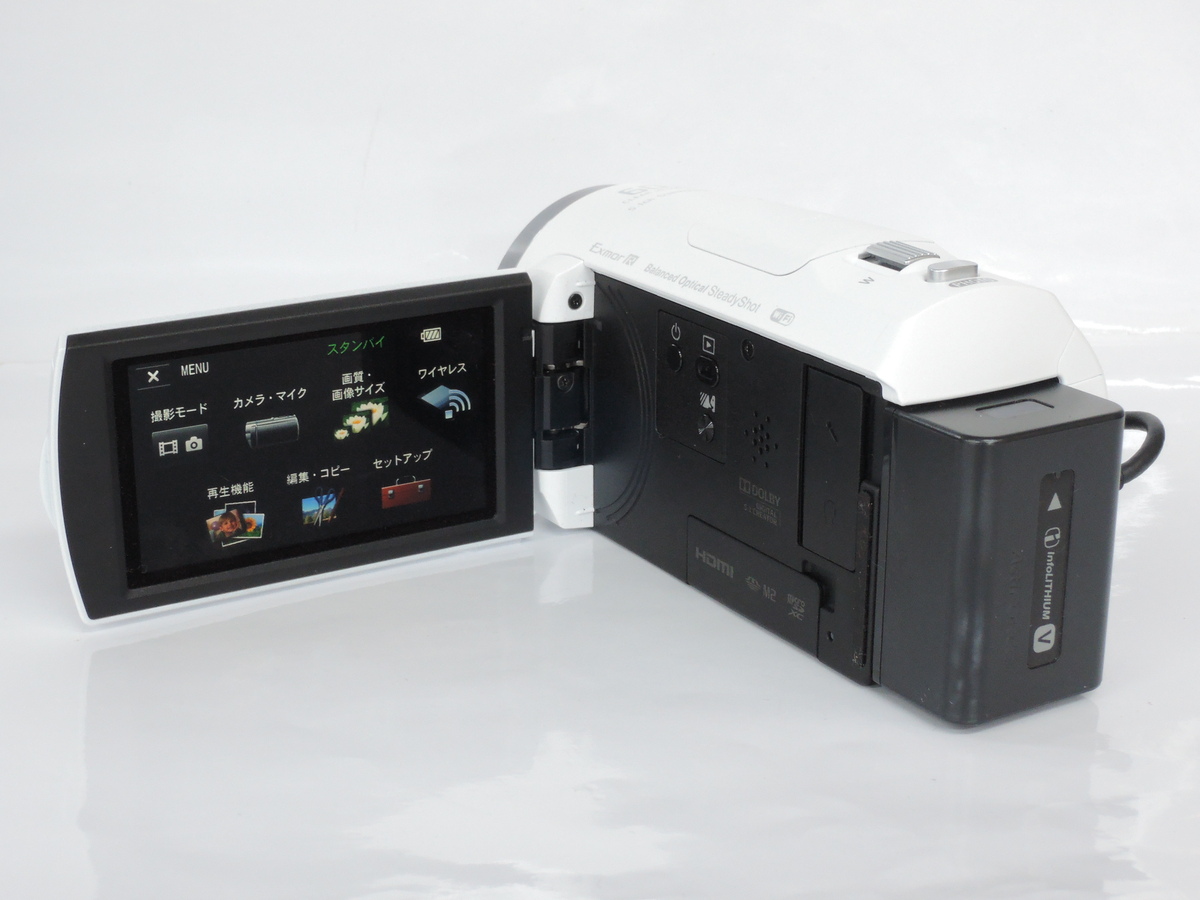 訳あり Panasonic / パナソニック HC-V360MS ホワイト パナソニック HC-V360M-W ホワイト | ビデオカメラ