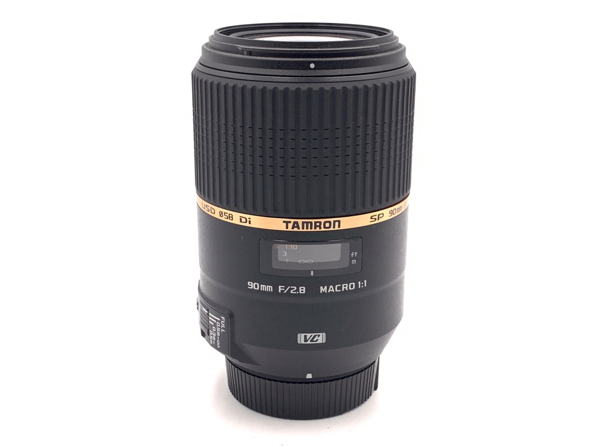 TAMRON SP 90mm F/2.8 MACRO 1:1 ニコン(F004) 中古：AB(良品)】タムロン SP 90mm F/2.8 Di MACRO 1:1 VC USD ニコン