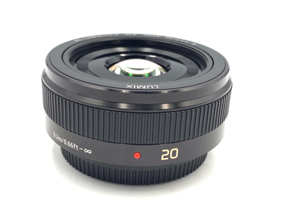 中古】パナソニック LUMIX G 20mm F1.7 II ASPH. [H-H020A] ブラック 