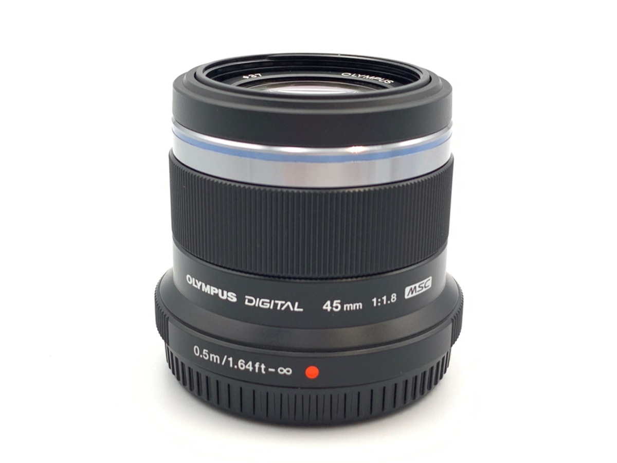 中古】オリンパス M.ZUIKO DIGITAL 45mm F1.8 ブラック｜｜カメラの 