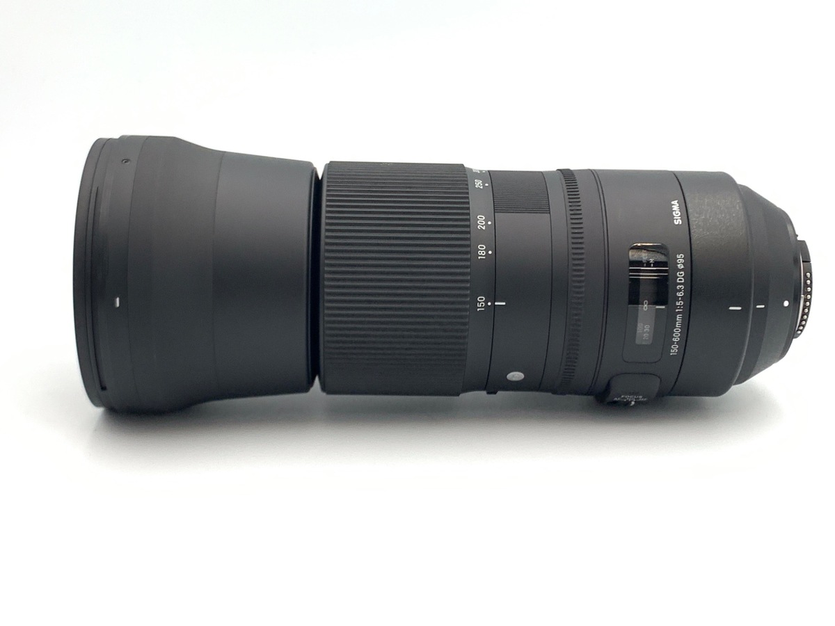 中古】シグマ 150-600mm F5-6.3 DG OS HSM Contemporary ニコンF用