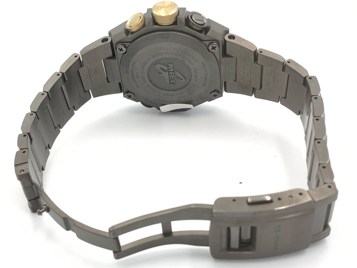 カシオ G-SHOCK MR-G ブラック MRG-B1000BA-1AJR チタン