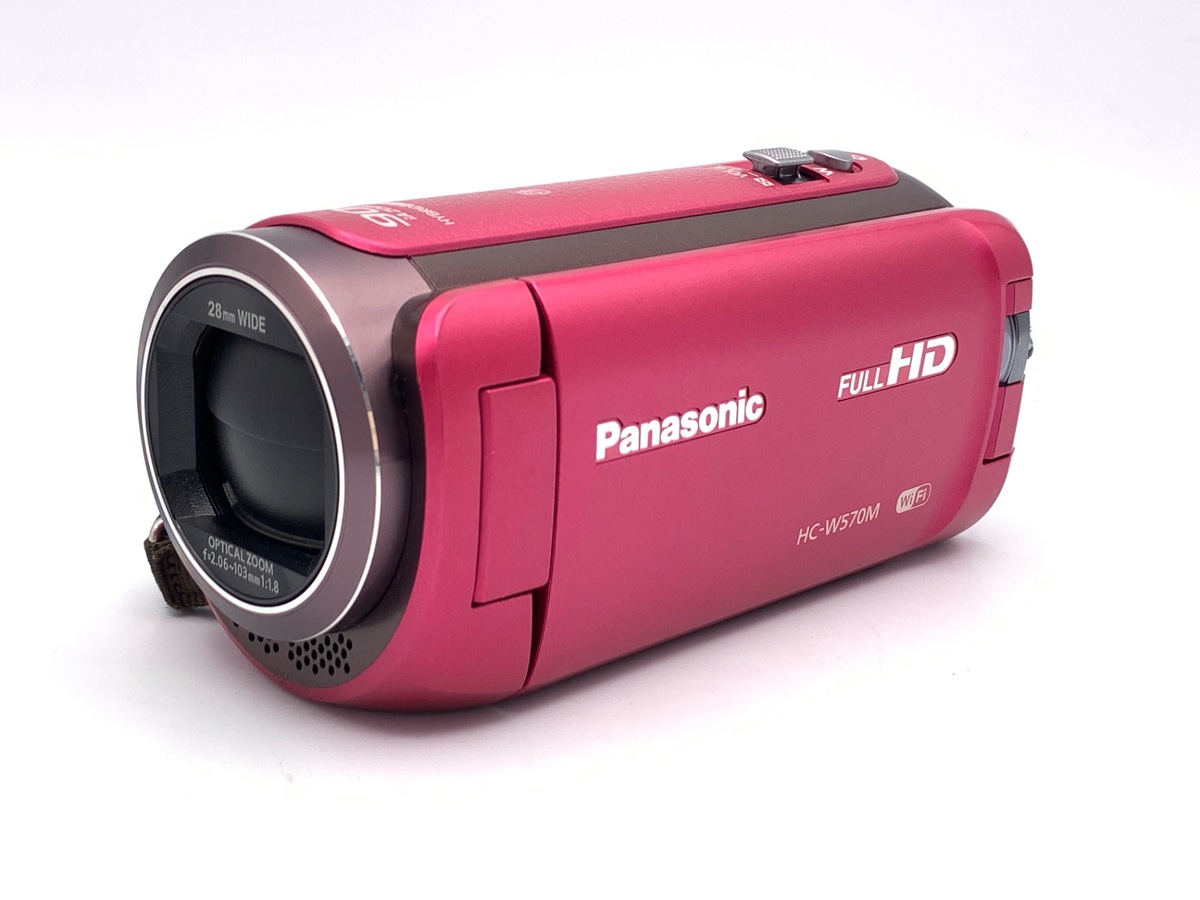 【極美品】 Panasonic HC-W570M デジタルビデオカメラ ピンク 中古】パナソニック HC-W570M-P ピンク｜｜カメラのキタムラネットショップ