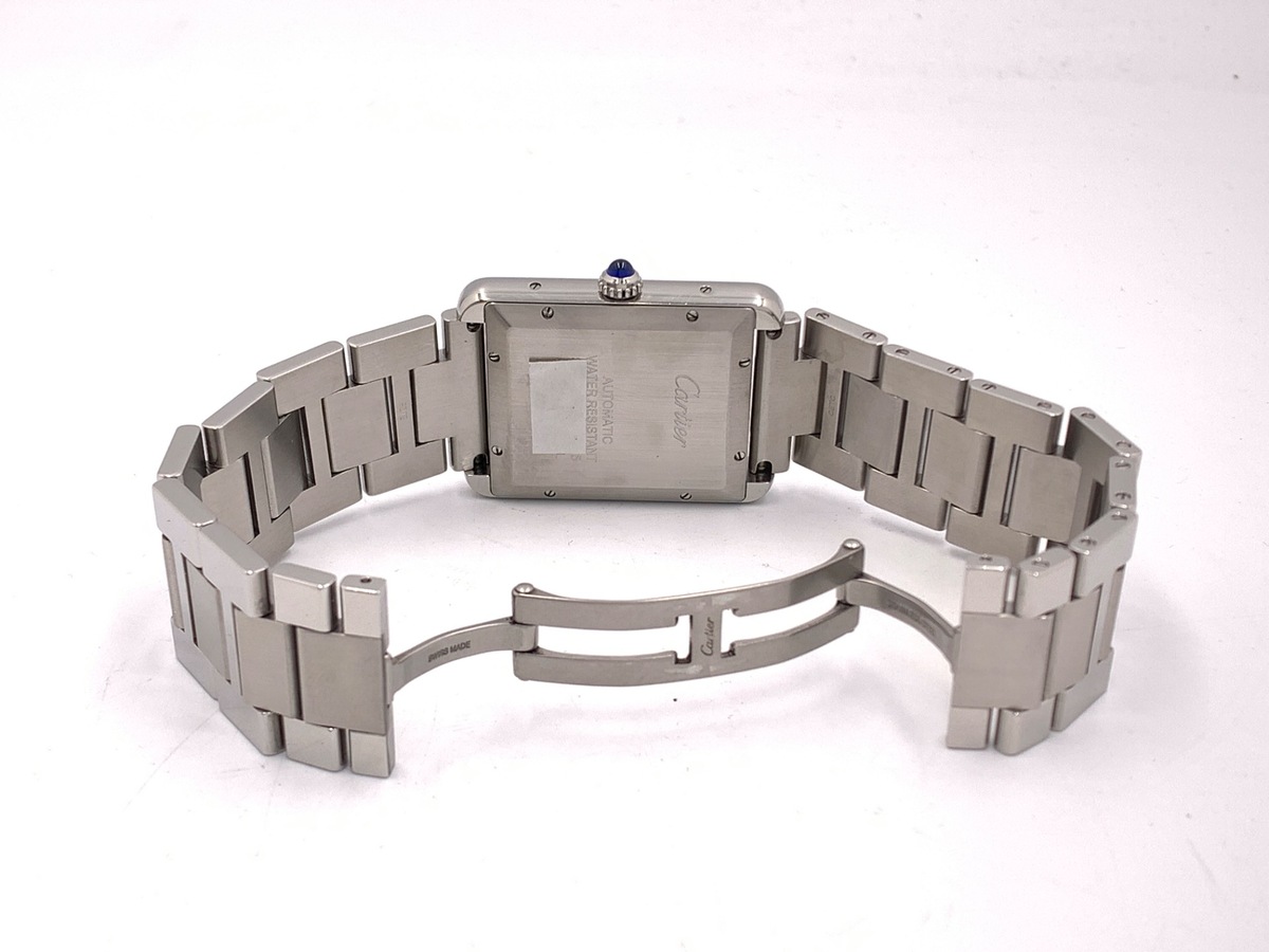 カルティエ タンクソロ XL シルバー W5200028 ステンレススティール