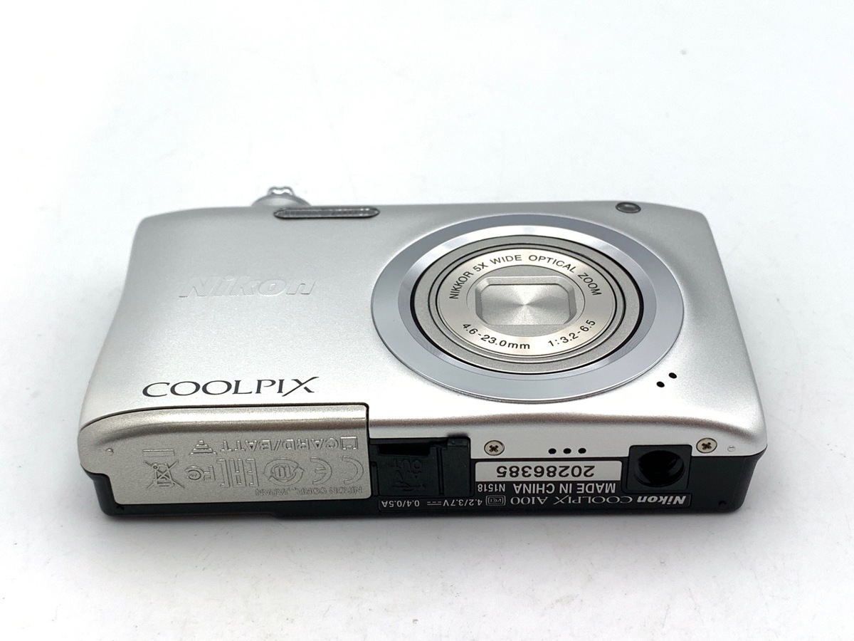中古：B(並品)】ニコン COOLPIX A100 シルバー | 2448070046944
