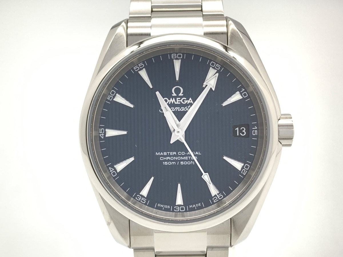 オメガ(OMEGA) シーマスター アクアテラ ブルー 231.10.39.21.03.002 ステンレススティール