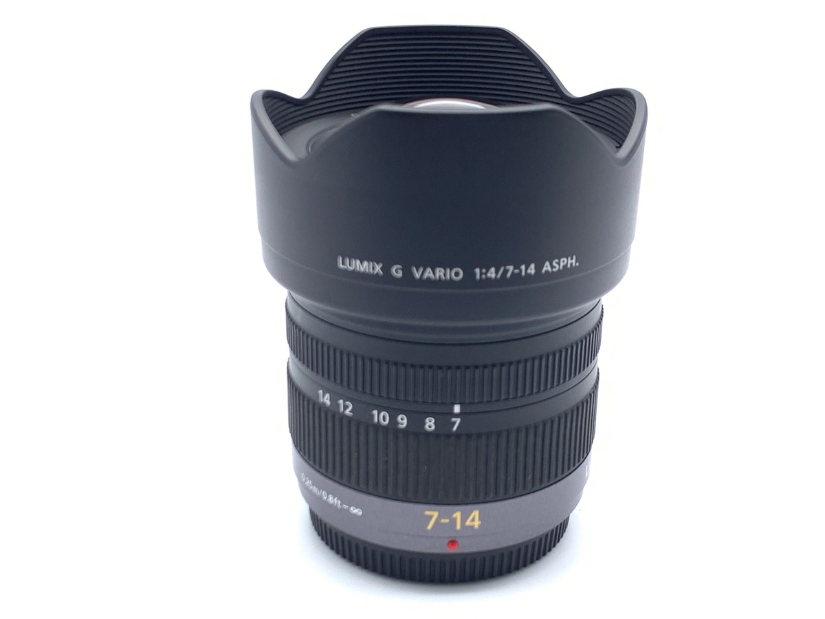 中古】パナソニック LUMIX G VARIO 7-14mm/F4.0 ASPH. [H-F007014