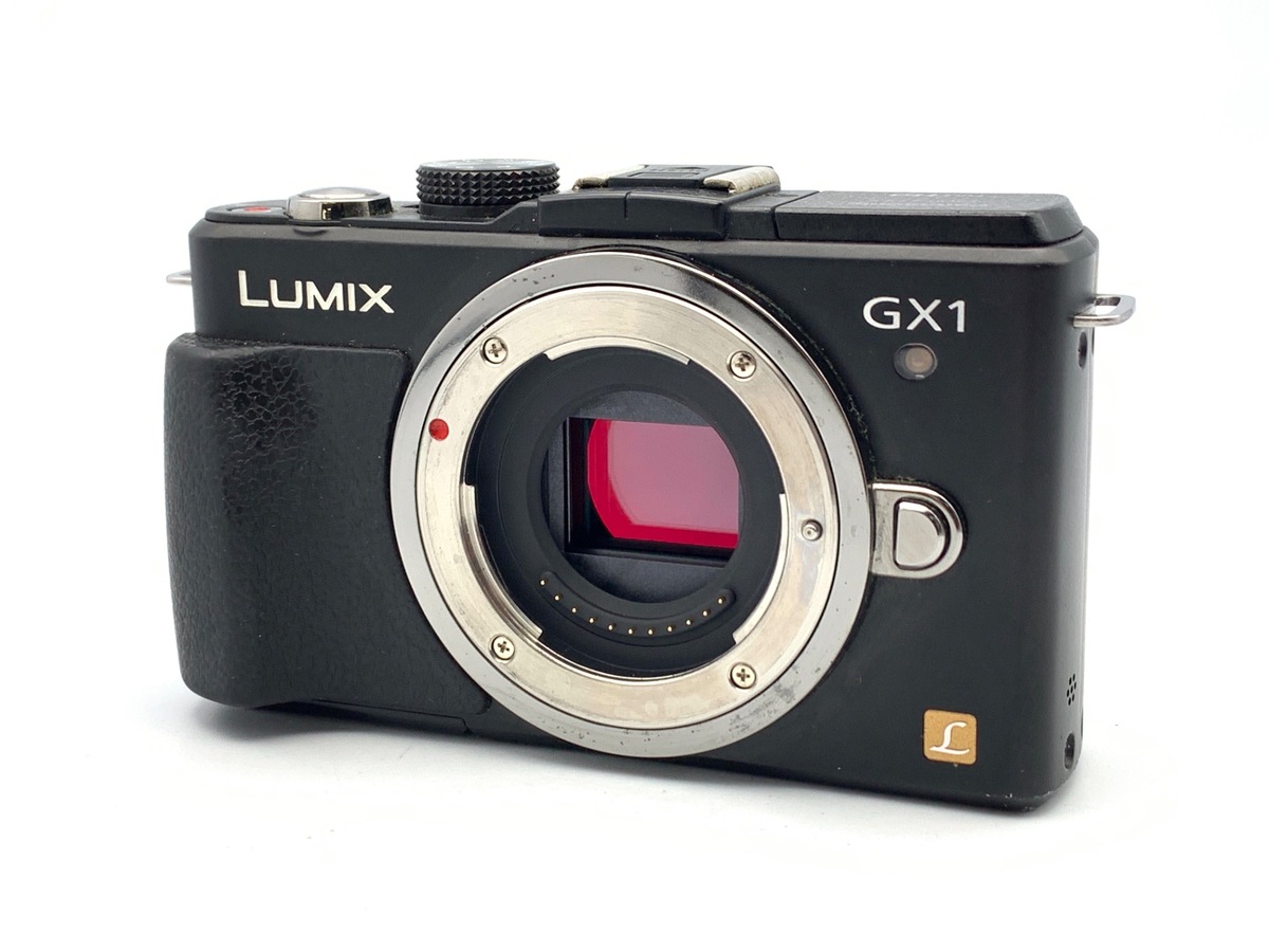 Panasonic LUMIX GX1 ジャンク本体＋レンズ動作品14-42mm 中古】パナソニック LUMIX DMC-GX1-K ボディ エスプリブラック 在庫