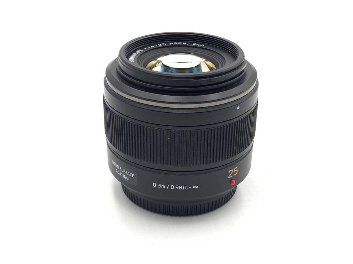 中古】パナソニック LEICA DG SUMMILUX 25mm/F1.4 ASPH. ［H-X025