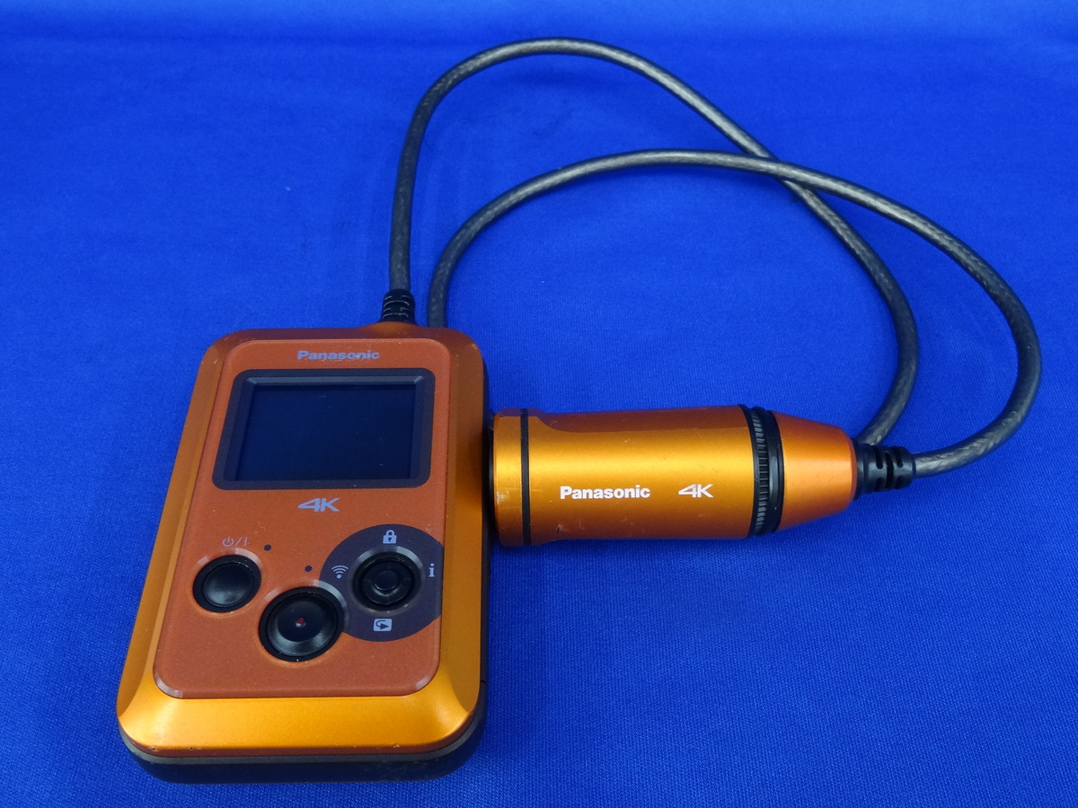 中古：B(並品)】パナソニック 4Kウェアラブルカメラ HX-A500-D 