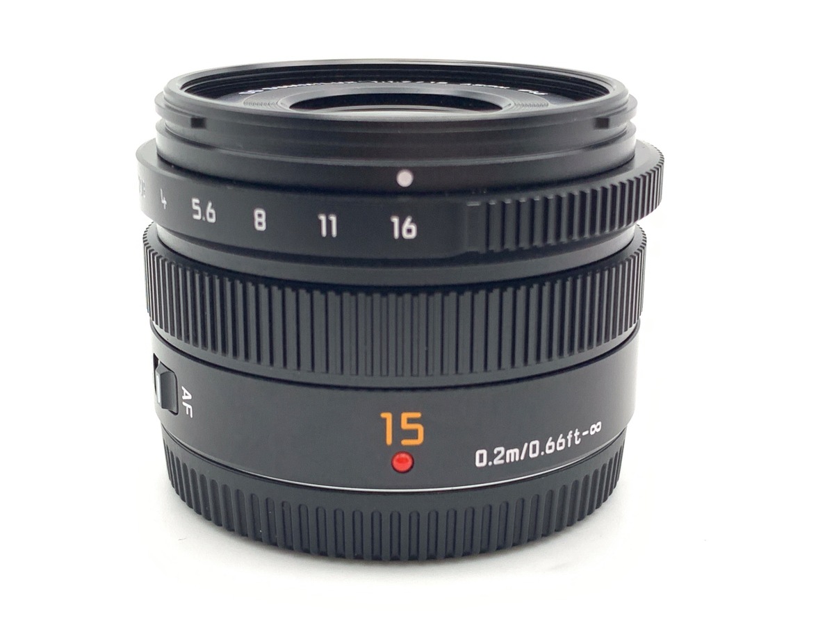 LEICA DG SUMMILUX 15mm/F1.7 ASPH. H-X015-K [ブラック] 中古価格比較